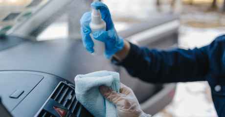 Vehicle disinfection